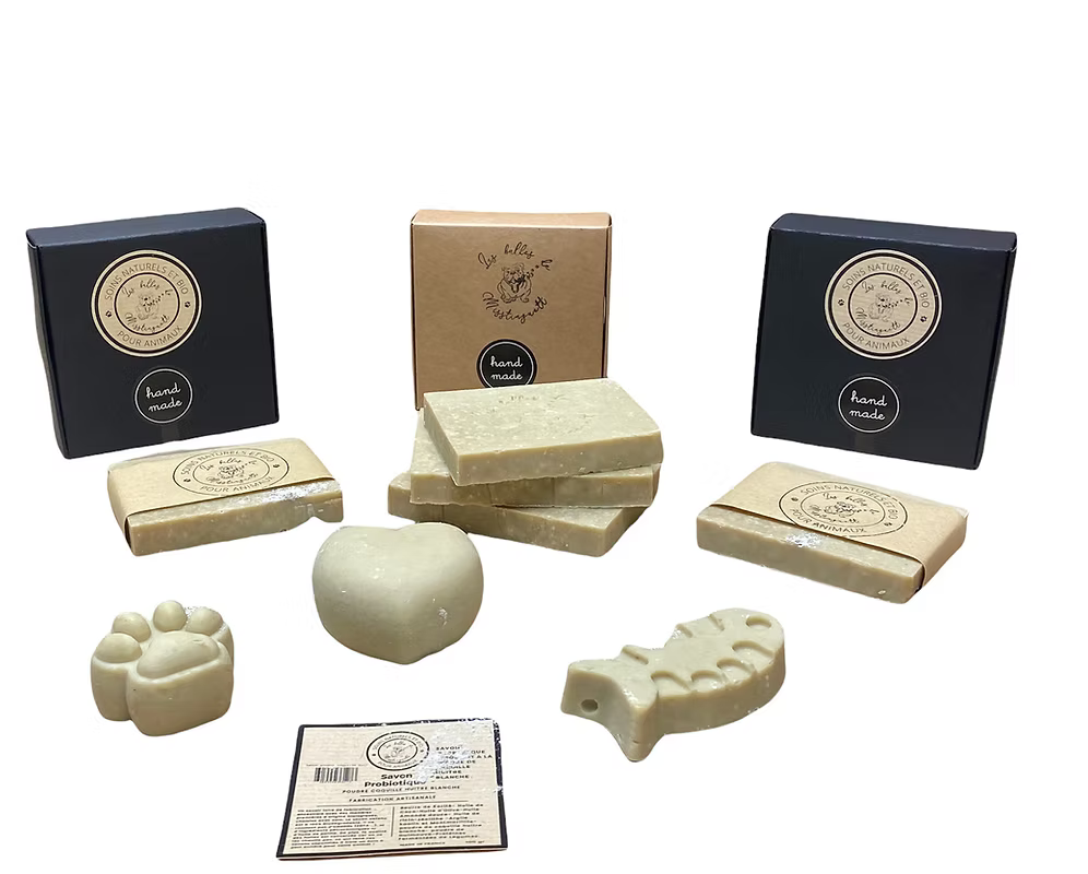 🧼 Savon SAF aux Coquilles d'Huîtres – Exfoliant pour Animaux de Compagnie